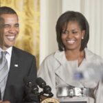 EXPLOSIVE Foreign Meddling Campaign Revealed Former President Barack Obama and Michelle Obama smiling at a public event