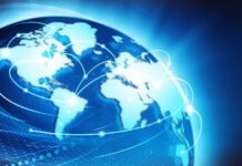 175 Investigations ROCK Tech Giants Nationwide Illustration of a globe with digital connections and blue lighting