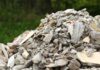 Trump’s Bold Plan to Erase ‘Biden Filth’ A large pile of construction debris consisting of broken concrete and other materials