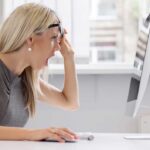 Groom Indicted After First Jury Said NO A woman with blonde hair showing a surprised expression while looking at a computer