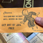 Forgiveness Stuns Prosecutors—All Charges Dropped Monopoly game card get out of jail free