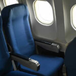 Europe’s Jet Fuel GONE in Six Weeks Empty airplane seats next to windows.