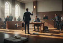 Court Drama: Smuggling Case VANISHES! Create a featured image for the article titled: Elite Lawyer QUITS Murder Case: SHOCKING Unexpected Twist Use a light, day