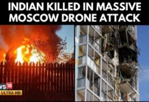 LARGEST EVER Drone Attack Rocks Moscow Indian Citizen Killed In Massive Ukrainian Drone Attack On Moscow, Russia Says | N18G | 4K