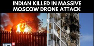 Indian Citizen Killed In Massive Ukrainian Drone Attack On Moscow, Russia Says | N18G | 4K