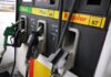 Newsom’s Chevron Boycott Backfires SPECTACULARLY! Close-up of a fuel pump with diesel and gasoline options