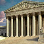 San Diego Man Charged Charity Fund Scheme Building with columns and statues in front of entrance.