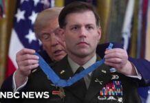 Trump’s Medal Move Exposes D.C. Delay Hero honored at Medal of Honor ceremony