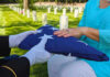 A Strange July 4 Essay Is Sparking a National Conversation Flag folded and handed over at gravesite ceremony.