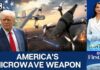 Defense Giant Debuts Reusable Microwave Weapon Trump's New Microwave Weapon Can Destroy 50+ Drone Swarms Without Missiles |Vantage On Firstpost |4K