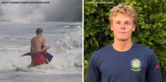 Lifeguard in viral Santa Cruz surf rescue gains recognition as officials highlight beach safety
