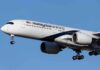 Pilot Arrested After Landing Malaysia Airlines jet on final approach with landing gear down