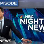 Helmet Shake-Up Honors An Icon NBC Nightly News with Tom Llamas Full Episode - Aug. 25