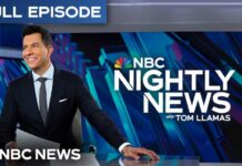 Helmet Shake-Up Honors An Icon NBC Nightly News with Tom Llamas Full Episode - Aug. 25
