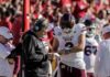 Hot Mic Chaos: Heated Sideline Clash Goes Viral Mississippi State football coach and quarterback review play card on sideline